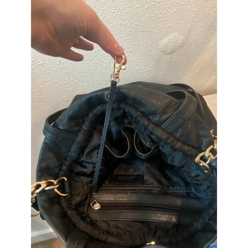 Michael Kors Black Bag Purse Should Hand Bag Leather with Charm
